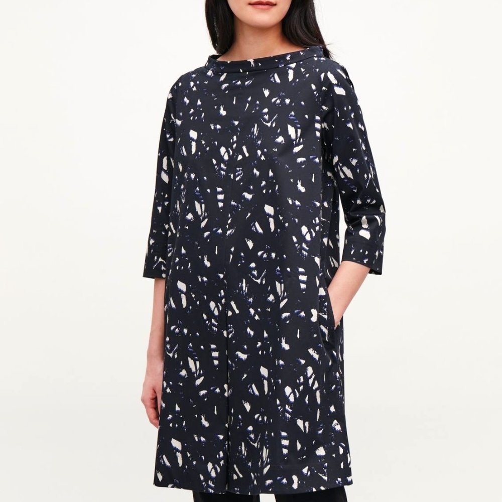 COS Raised-Collar Dress
